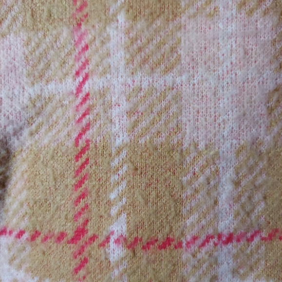 Nordstrom BP soft fuzzy plaid sweater - Picture 3 of 5
